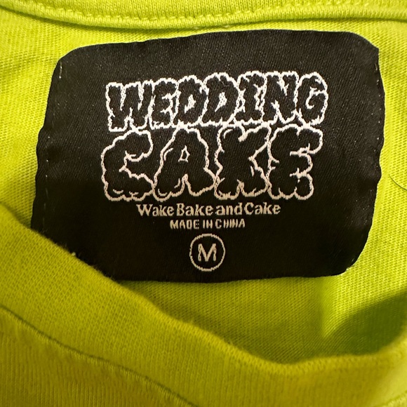 Wedding Cake wake and bake t-shirt size M - Picture 2 of 3